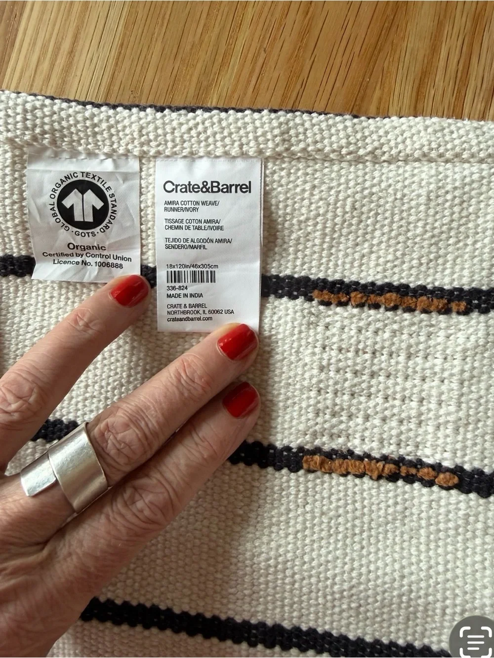 Crate & Barrel Amira 120